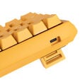 Ducky One 3 Yellow Mini Gaming Tastatur, RGB LED - MX-Brown image number null