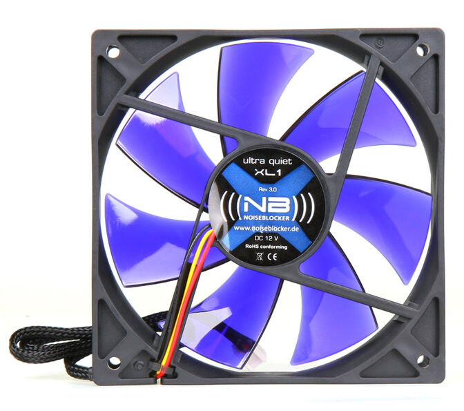Noiseblocker BlackSilent Fan XL1 - 120mm image number 1