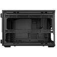 Lian Li DAN Cases B4 Wood Edition PC Case, Micro-ATX - Walnut, Black image number null