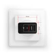 AXAGON ACU-QS24 Ladeger&auml;t, 2x USB-A, QC3.0/Smart 5V 1,2A, 24W - schwarz image number null