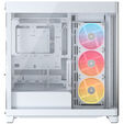 Corsair FRAME 4500X LX-R RGB PC Case, Mid Tower, E-ATX, Tempered Glass - White image number null