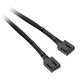 Watercool 4-Pin PWM Extension Male to Male, black - 90cm
