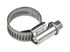 Hose clamp 12 - 20mm steel galvanized image number null