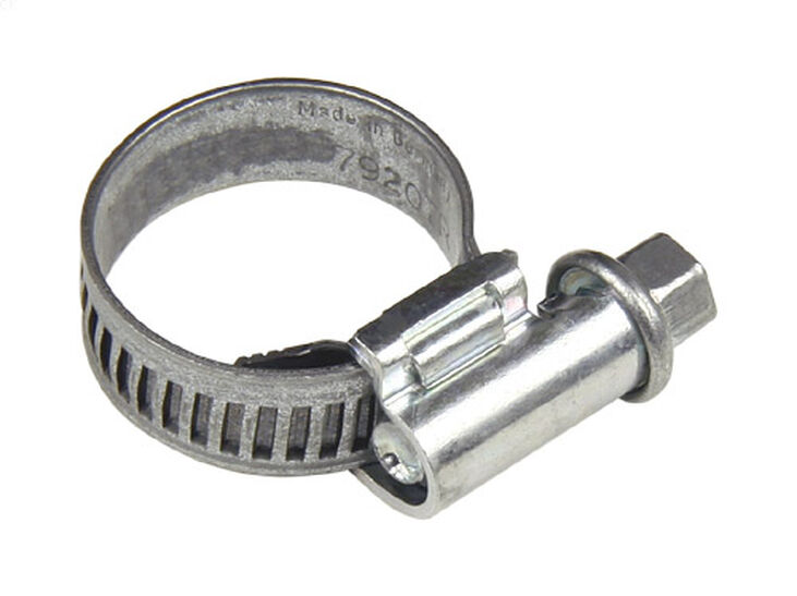 Hose clamp 12 - 20mm steel galvanized image number 0