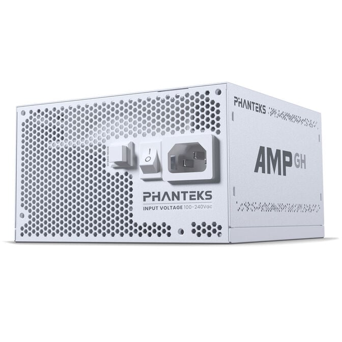 PHANTEKS AMP GH 1200W 80 PLUS Platinum Power Supply, PCIe 5.1, ATX 3.1 - 1200 Watts, white image number 2
