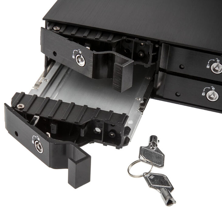 SilverStone SST-FS204B 5.25-inch hot-swap for 4x 2.5-inch HDD/SSD image number 3