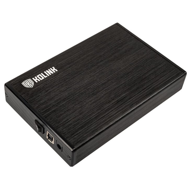 Kolink 3,5 Zoll USB 3.0 externes Gehäuse - schwarz image number 0