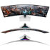 Samsung Odyssey OLED G9 G93SC, 49 Zoll Curved Gaming Monitor, 240 Hz, OLED, G-SYNC Compatible image number null