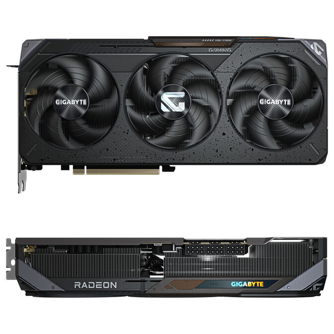 Gigabyte Radeon RX 9070 XT GAMING OC 16G graphics card, 16384 MB GDDR6 image number 2