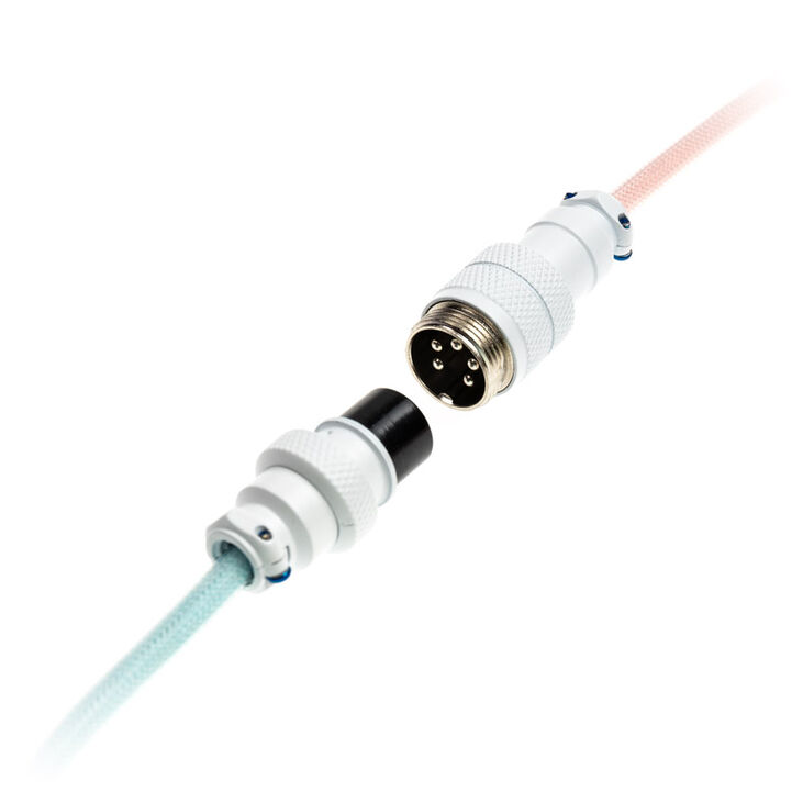 Ducky Premicord Cotton Candy Coiled Cable, USB Typ C auf Typ A - 1,8m image number 1