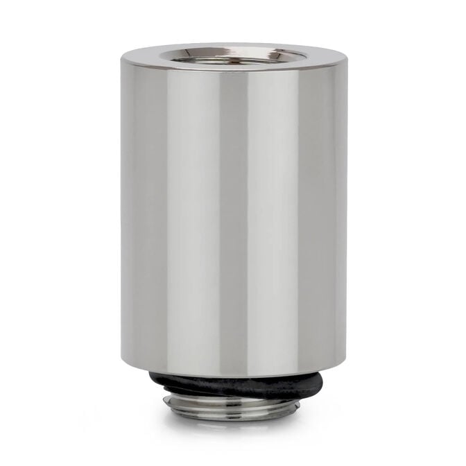 Thermal Grizzly DeltaMate Extender Fitting - MF28, Gloss Nickel, Pack of 6 image number 2