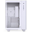 Jonsbo TK-3 PC Case, Mid Tower, ATX, Tempered Glass - White image number null