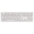 Ducky Zero 6108 Pure White Wireless Gaming Keyboard, RGB - Cherry MX2A Brown, ISO (DE) image number null