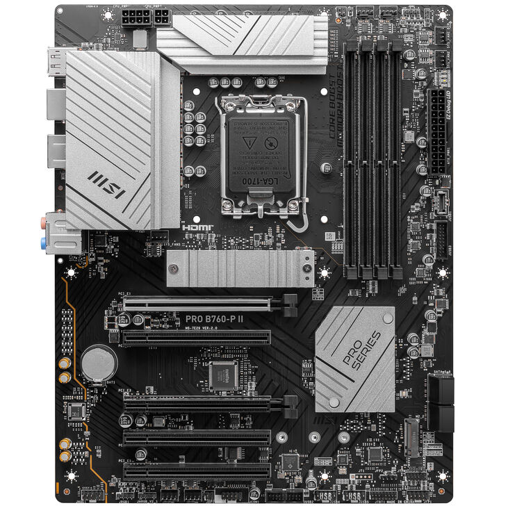 MSI Pro B760-P II, Sockel LGA 1700, Intel B760, ATX - DDR5 image number 2