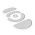 Endgame Gear XM2 Serie Maus Skates, 100% PTFE, milchig-weiß - Single Set image number null