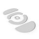 Endgame Gear XM2 Serie Maus Skates, 100% PTFE, milchig-weiß - Single Set