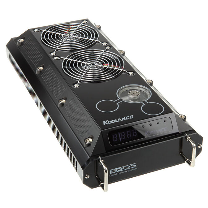 Koolance Exos-2 V2 Water Cooling System - Black image number 0
