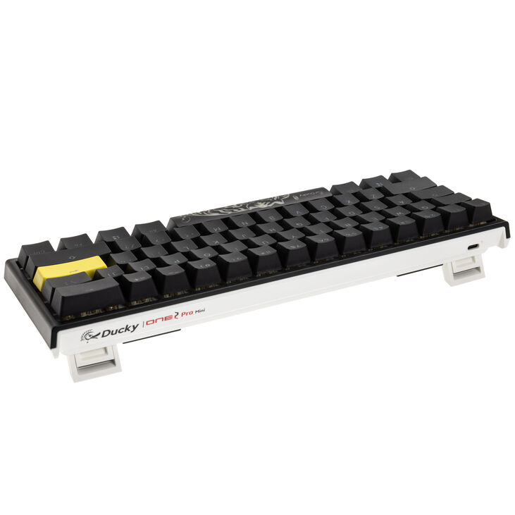 Ducky One 2 Pro Mini Gaming Keyboard, RGB LED - Cherry Red (US) image number 2