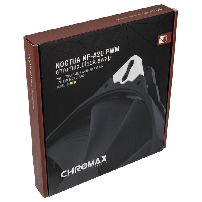 Noctua NF-A20 PWM chromax.black.swap L&uuml;fter - 200mm image number 6