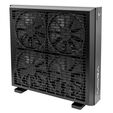 Watercool MO-RA IV 400 Fan Grill - Black image number null