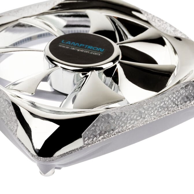 Lamptron PLUTO+ ARGB PWM Fan 3-Pack Bundle - black image number 3