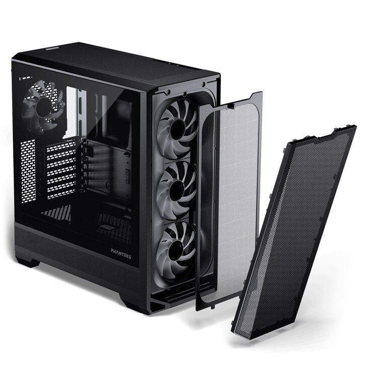 PHANTEKS Eclipse G400A PC-Gehäuse, Midi-Tower, E-ATX, Tempered Glass, D-RGB - schwarz image number 5