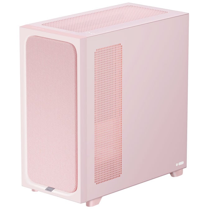TRYX FLOVA F50 PC Case, ATX, Tempered Glass - Pink image number 2