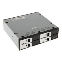 Akasa Elite 5.25 inch drive bay adapter for four 2.5 inch HDD/SSD
