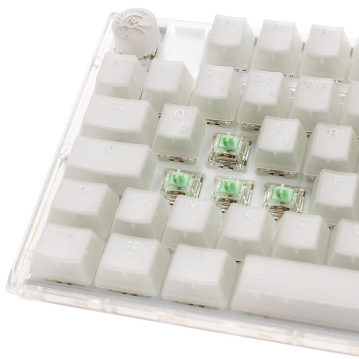 Ducky One 3 Aura White Gaming Tastatur, RGB LED - Gateron Baby Kangaroo image number 4