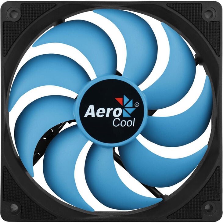 Aerocool Motion 12 Plus Lüfter, 120 mm - schwarz/blau image number 2