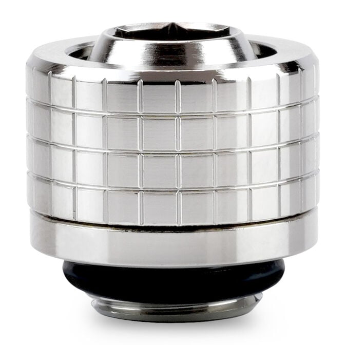 Thermal Grizzly DeltaMate Compression Fitting, Brass - Gloss Nickel, ST13 image number 1