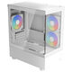 Aerocool Viewport Mini PC case, Mini Tower, Micro-ATX, RGB, Tempered Glass - white
