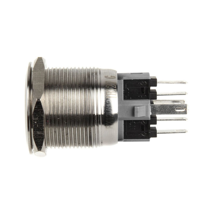 DimasTech Vandalism Button 22mm - Silverline - blue image number 2