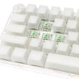 Ducky One 3 Aura White SF Gaming Keyboard, RGB LED - Gateron Baby Kangaroo (US) image number null