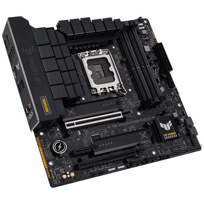 ASUS TUF Gaming B760M-Plus D4, Intel B760 Mainboard - Sockel 1700, DDR4 image number 1