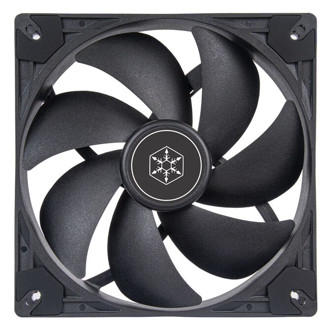 SilverStone VISTA Performance PWM Fan - 140 mm, Black image number 2