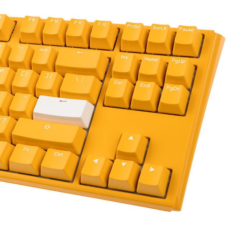 Ducky One 3 Yellow TKL Gaming Tastatur, RGB LED - MX-Black (US) image number 7