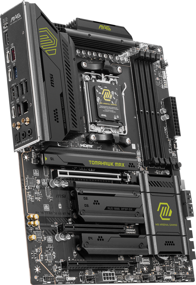 MSI MAG B850 Tomahawk Max WiFi Motherboard, socket AM5, AMD B850, ATX, DDR5 image number 4