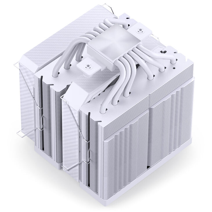 Jonsbo HX6280 CPU-Kühler, PWM, RGB - 130mm, weiß image number 5