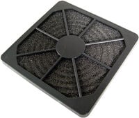 Plastic filter cassette - 120 mm, black