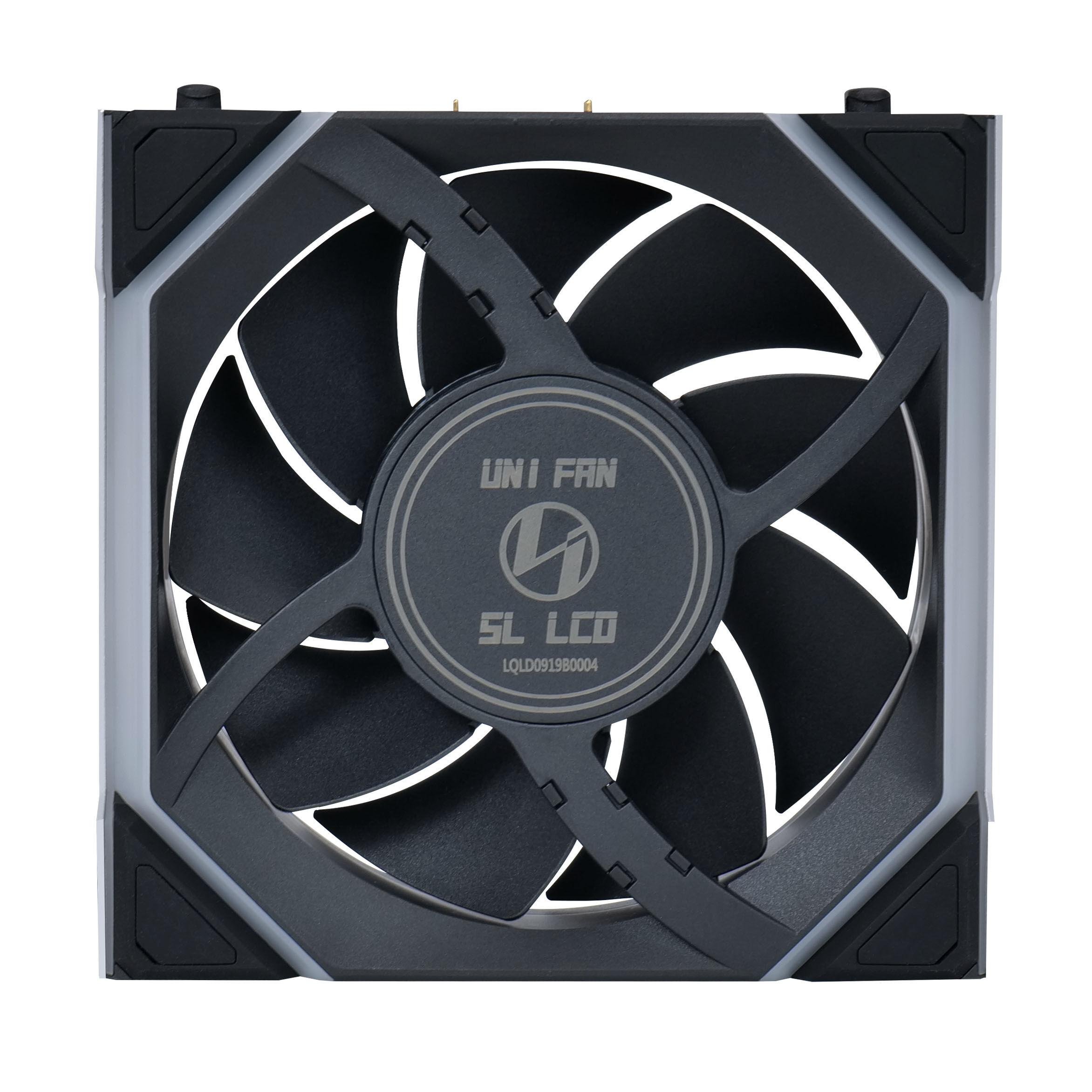 PC用ファン・クーラー LianLi UNI FAN SL WIRELESS LCD 120 3Pack Lian Li Uni Fan SL Wireless LCD 120 (black) - Pack of 3