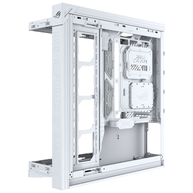 ASUS ROG Cronox GR801 PC-Geh&auml;use, Big-Tower, E-ATX, ARGB, Tempered Glass - wei&szlig; image number 9