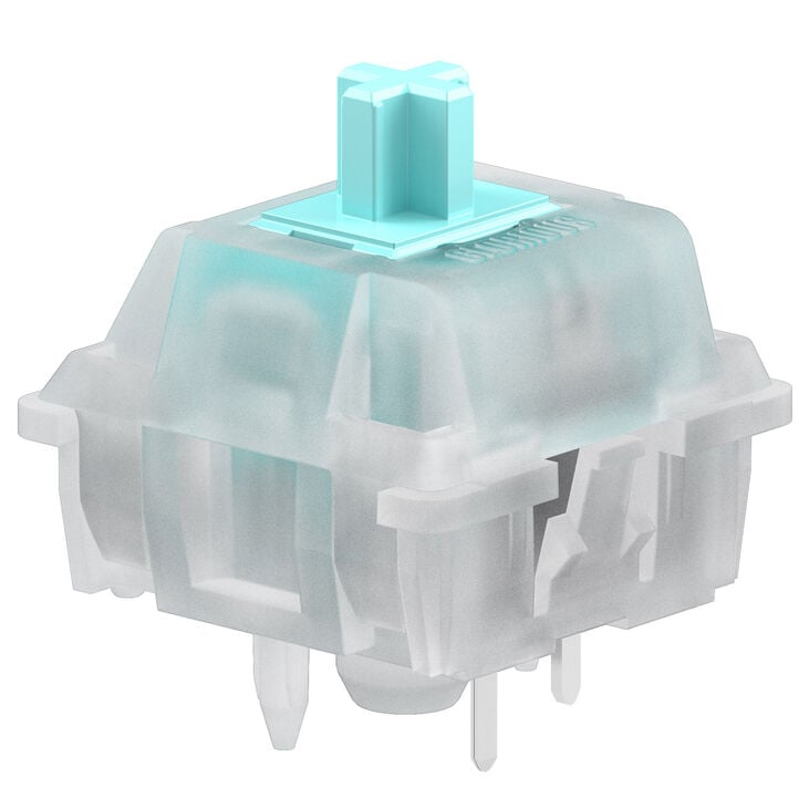 Glorious Lynx Silent Switches, Mechanical, 5-Pin, Linear, MX Stem, 40g - Lubed, 36 Pieces image number 1