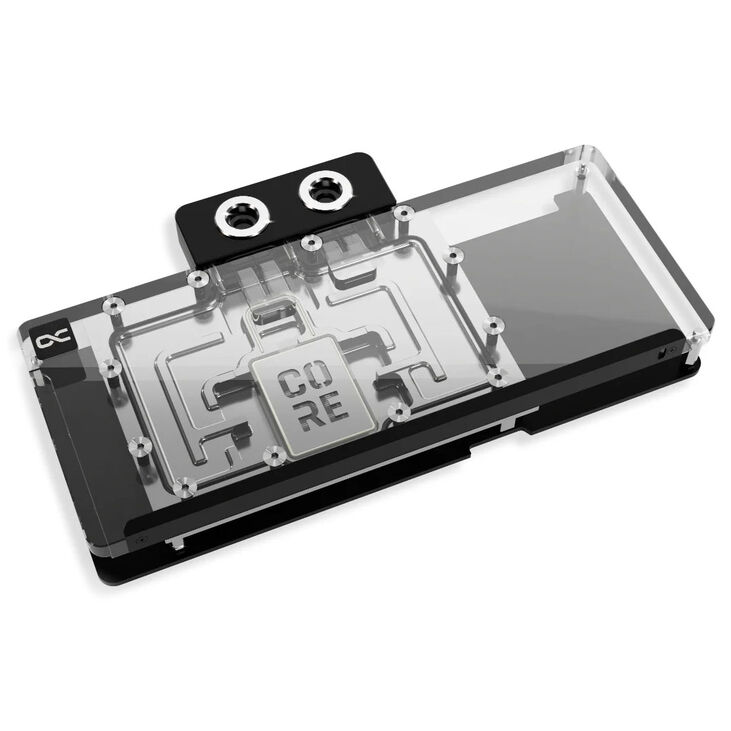 Alphacool Core RX 9070 Mercury GPU Wasserblock, ARGB, mit Backplate - Acryl image number 0