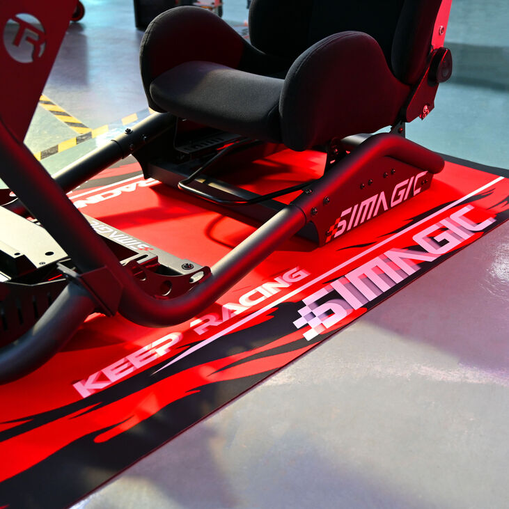 Simagic Carpet - black / red image number 2