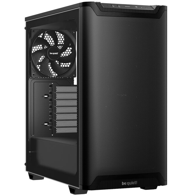 be quiet! Pure Base 501 Airflow PC-Geh&auml;use, Midi-Tower, ATX, Tempered Glass - schwarz image number 0