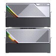 Jonsbo CA80 CPU Cooler, Dual-Tower, 2 x 120mm, PWM, RGB - black image number null