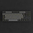 AKKO Black & Gold 5087S Gaming Tastatur, RGB &ndash; Akko V3 Cream Yellow Pro Switches, ISO DE, schwarz & gold image number null