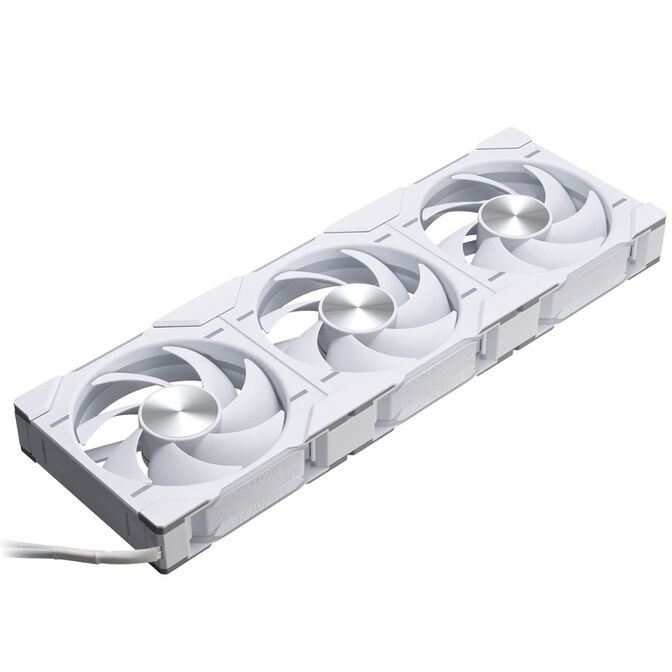 PHANTEKS D30 PWM Regular Airflow D-RGB L&uuml;fter, 3er Pack - 120mm, wei&szlig; image number 1