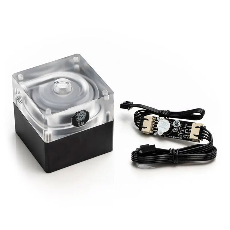 Bitspower P5D PWM Pump V1, ARGB - transparent image number 1